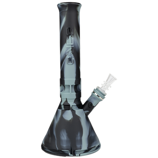 8'' Hookah Glass Water Pipe Bong Smoking Tobacco Pipe Beaker Filter Shisha  Bowl
